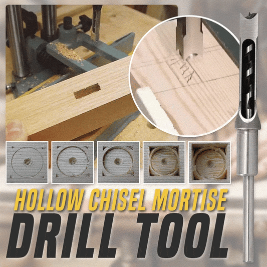 (EARLY CHRISTMAS SALE-49% OFF) Hollow Chisel Mortise Drill Tool & BUY 4 GET EXTRA 40% OFF